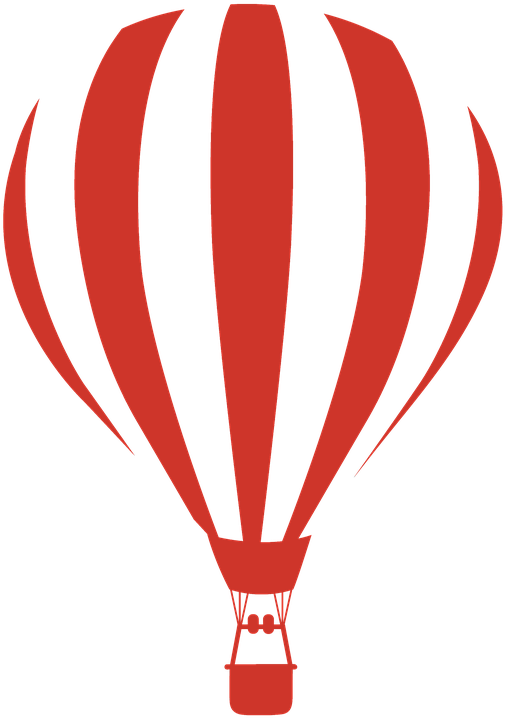 Black And White Air Balloons Clipart (474x640), Png Download