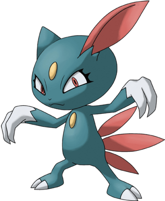 Sneasel Pokemon - Sneasel (400x400), Png Download