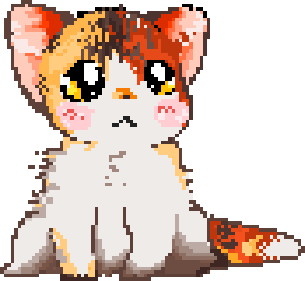 Anime Cat Request - Anime Cat (1200x1200), Png Download