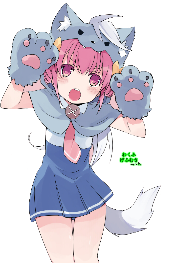 Randcatgirl - Cute Anime Girl Transparent (750x1059), Png Download