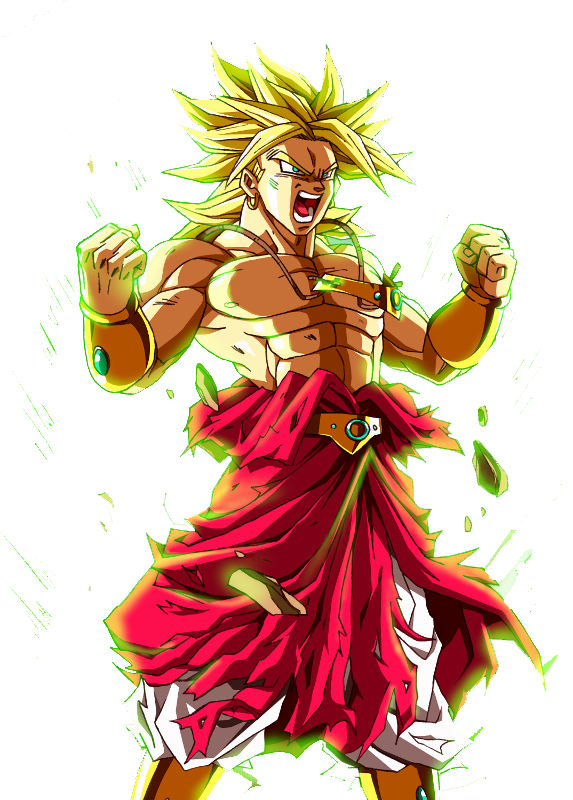 3364978-broly Feito Por Mim - Dbz Broly (573x800), Png Download