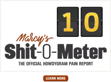 Frankly, This Might Be The Worst Day I've Ever Had - Full Of Shit O Metre (400x336), Png Download