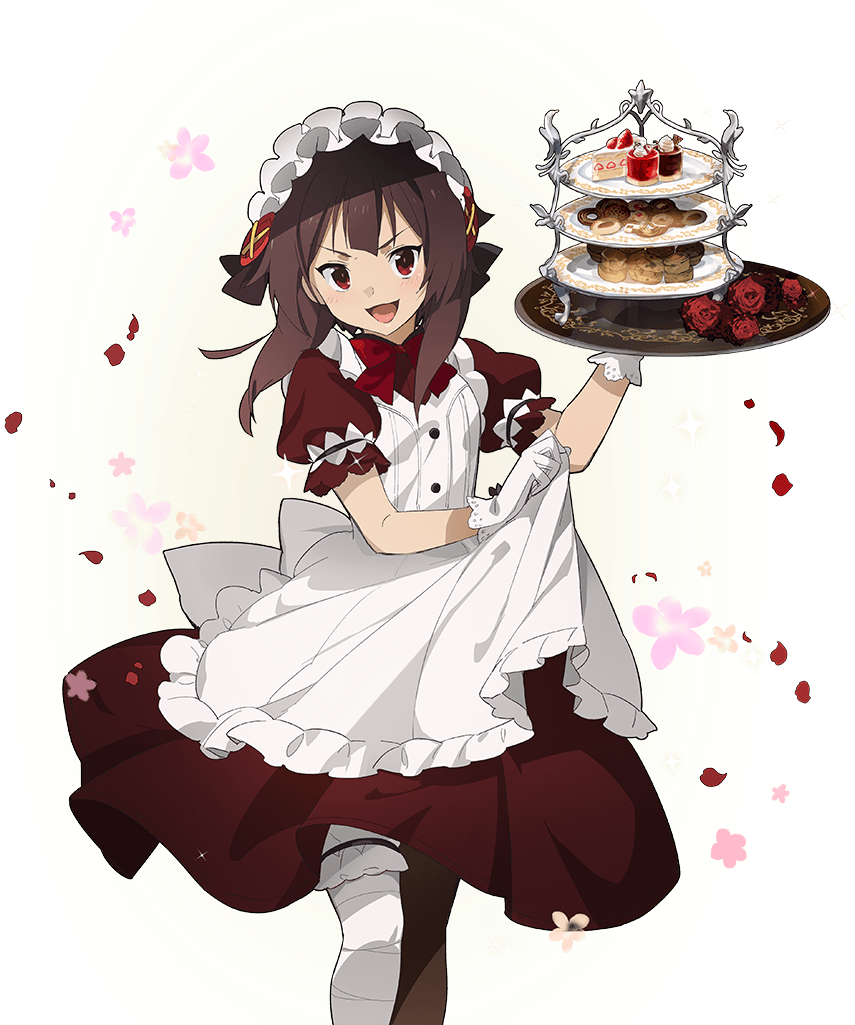 Maid Megumin - Maid (1024x1024), Png Download