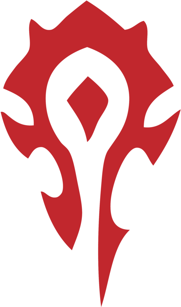 Horde Logo - World Of Warcraft Horde (744x1074), Png Download