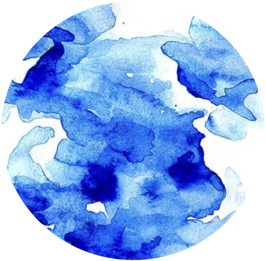 Stickers Sticker Azul Blue Circle Circles Circulo Circu - Sticker En Azul (543x532), Png Download