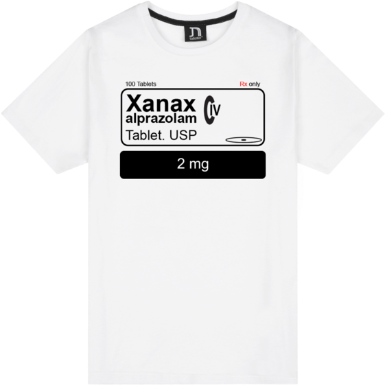 Xanax - Alprazolam (600x600), Png Download