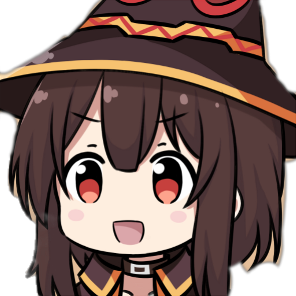Stickers Png Megumin (1024x1024), Png Download