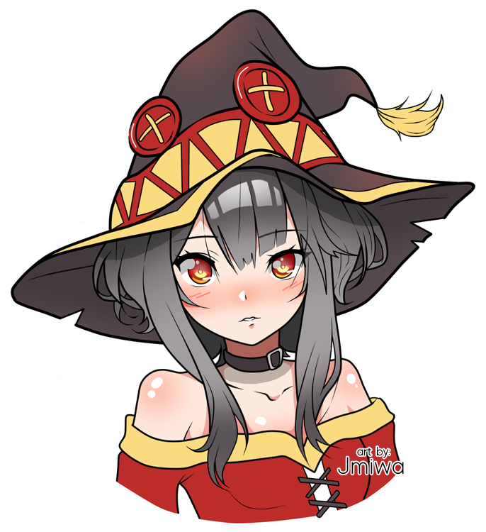 “megumin Fan Art By Jmiwa ” - Fan Art (750x750), Png Download
