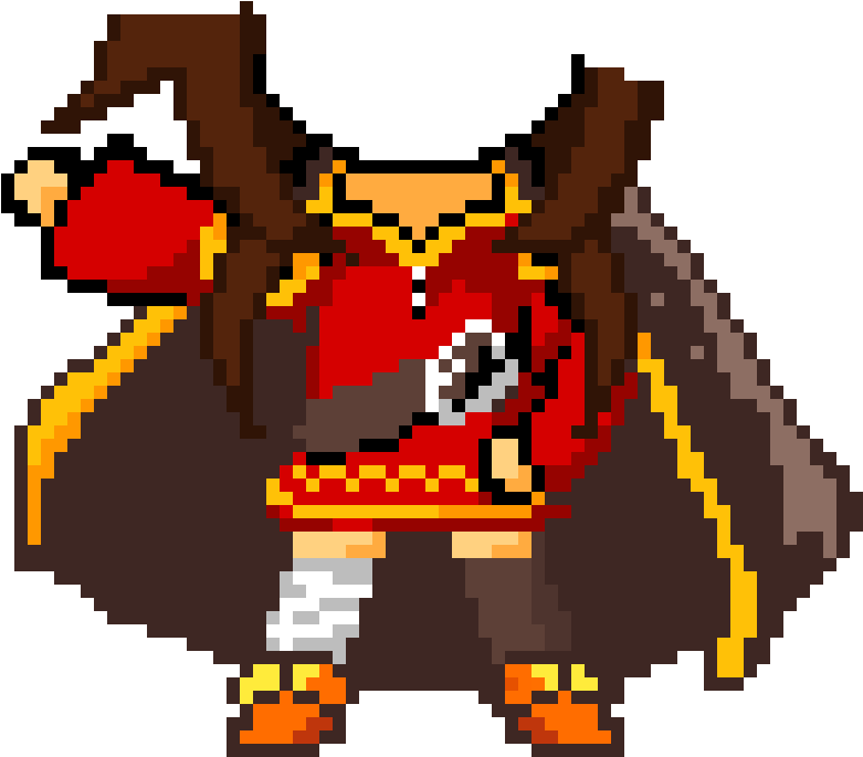 Megumin - Cartoon (1200x1200), Png Download