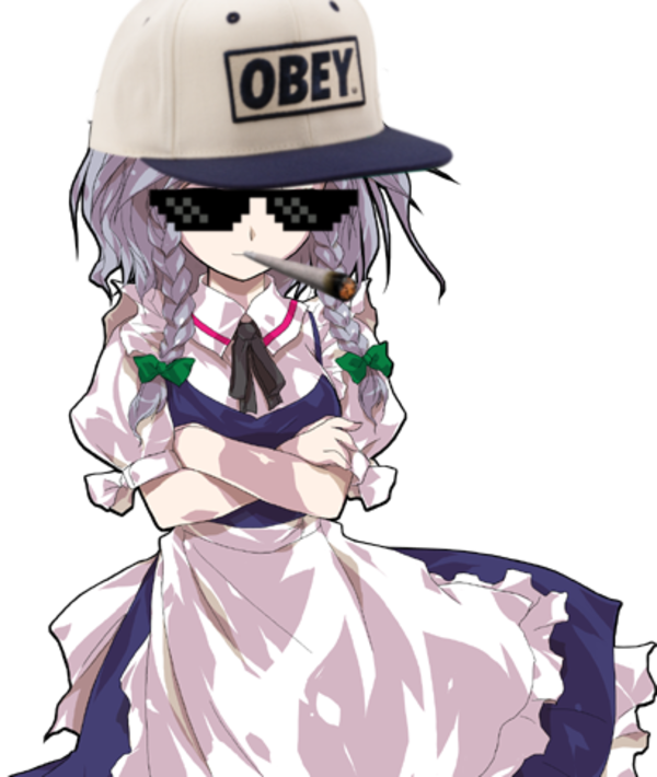 Izayoi Sakuya (600x710), Png Download