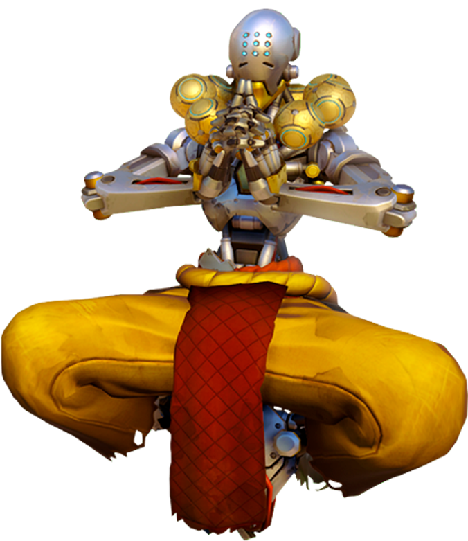 Zenyatta - Overwatch Characters Zenyatta (767x803), Png Download