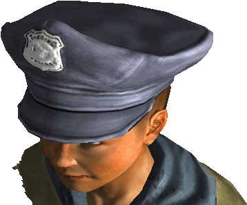 Kid's Police Hat - The Vault (482x338), Png Download