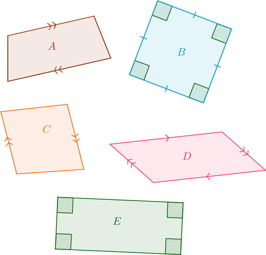All Trapezoids (1077x1006), Png Download