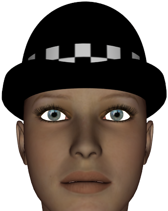 V4 British Police Hat No Badge - Police (500x500), Png Download