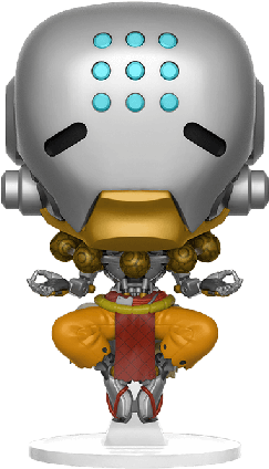 Vinyl Zenyatta - Overwatch Zenyatta Funko Pop (525x525), Png Download