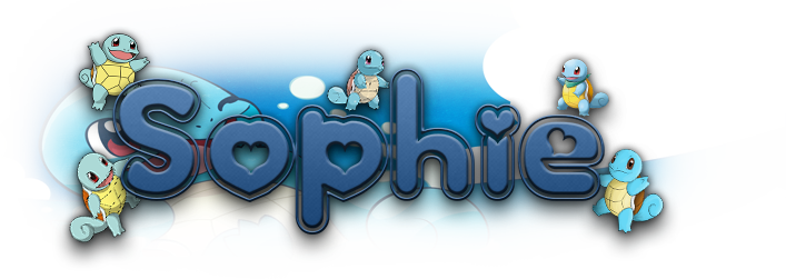 Sophie Loves Squirtle , Squirtle Loves Sophie <333 - Cartoon (707x251), Png Download