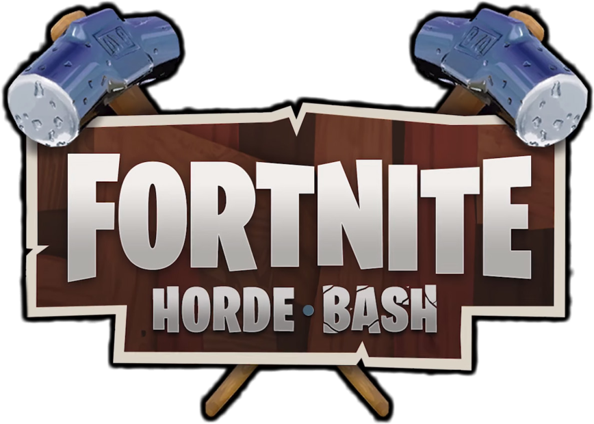 Fortnite Horde Bash Logo (1200x679), Png Download