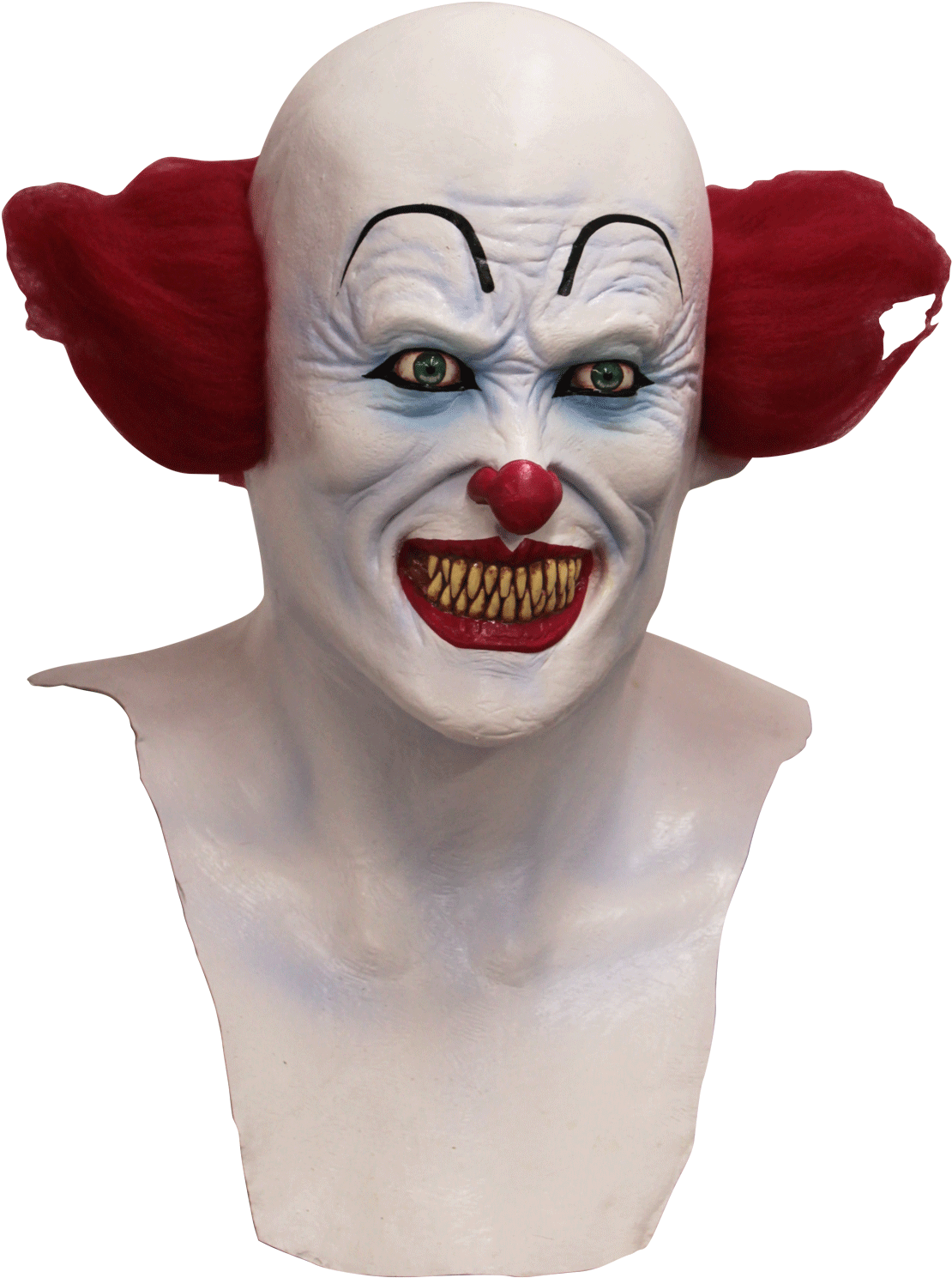 Scary Clown Mask - Scary Clown Adult Mask (1118x1496), Png Download