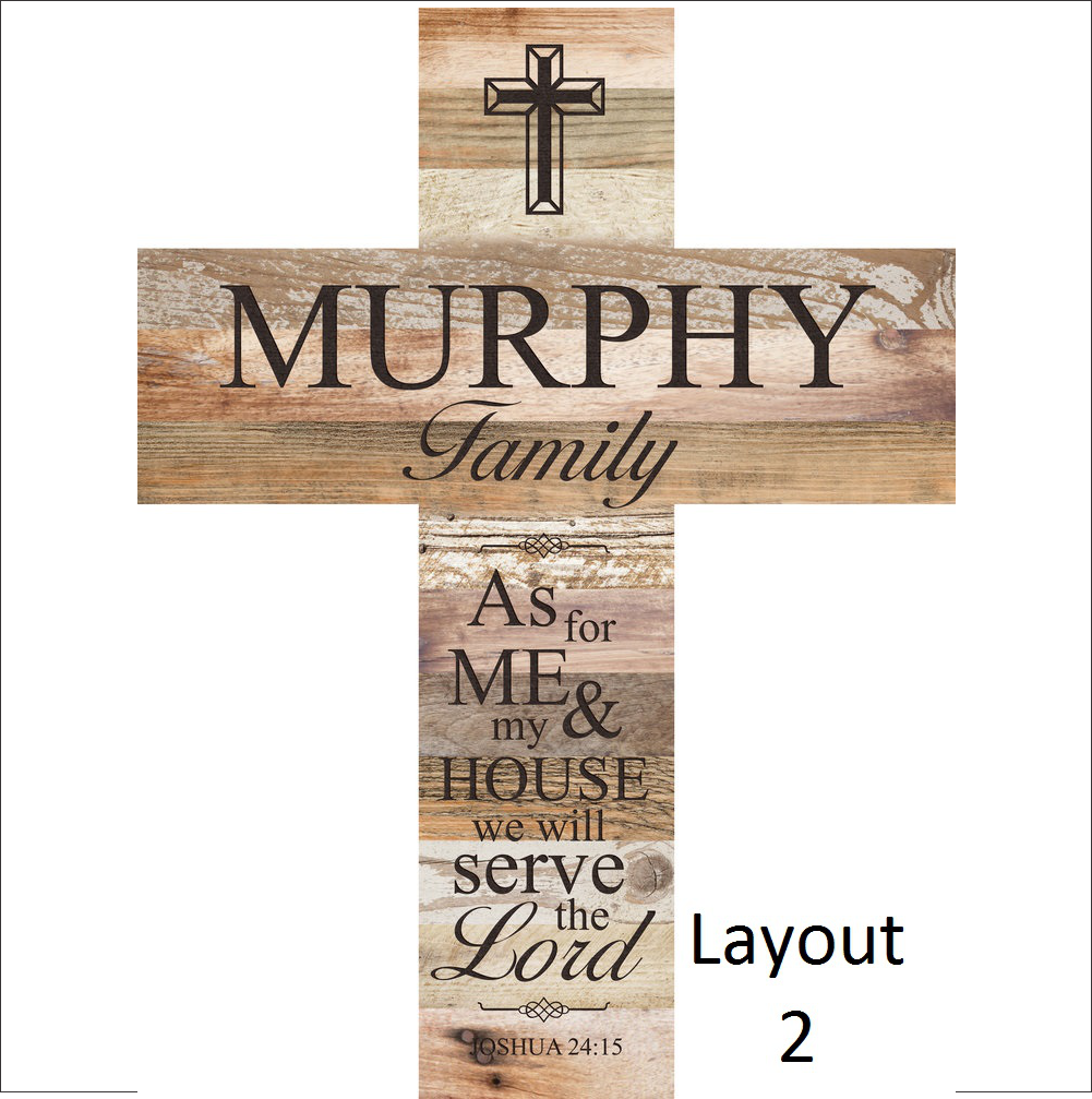 Faux Wood Cross - Godparent (1001x1007), Png Download