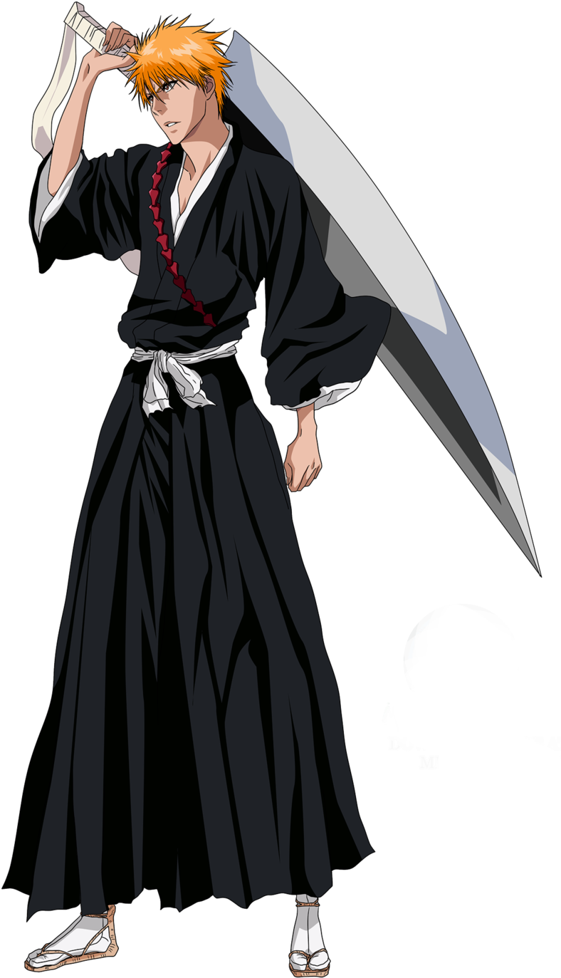 Ichigo Kurosaki Bleach - Bleach Ichigo Png (822x1403), Png Download