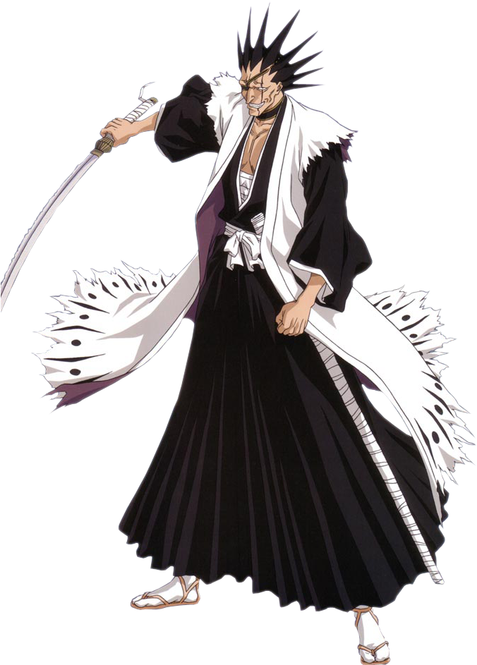971 - Kenpachi Zaraki (710x1000), Png Download