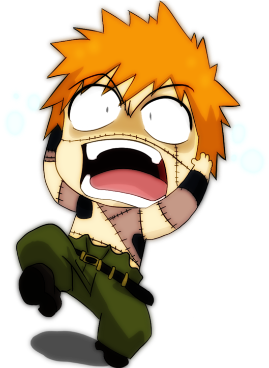 Anime Clipart Bleach - Ichigo Frankenstein (600x723), Png Download