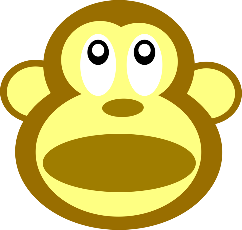 Monkey Ape Smiley Pile Of Poo Emoji Finger - Pile Of Poo Emoji (788x750), Png Download