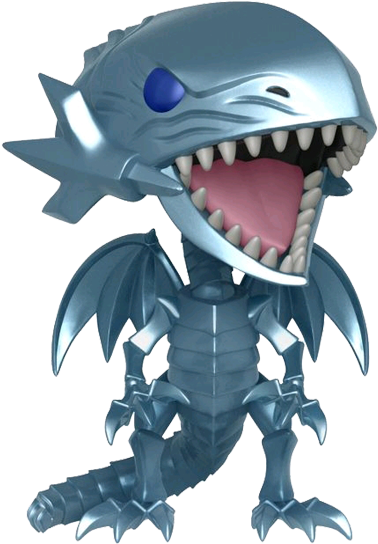 Yu Gi Oh - Blue Eyes White Dragon Pop (600x600), Png Download