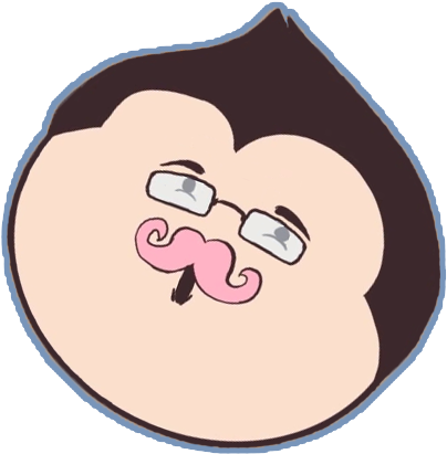 46, January 7, 2015 - Game Grumps Ross Head (445x445), Png Download