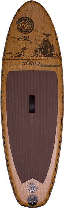 Surfboard Clipart Moana - Moana Surfboard (300x672), Png Download