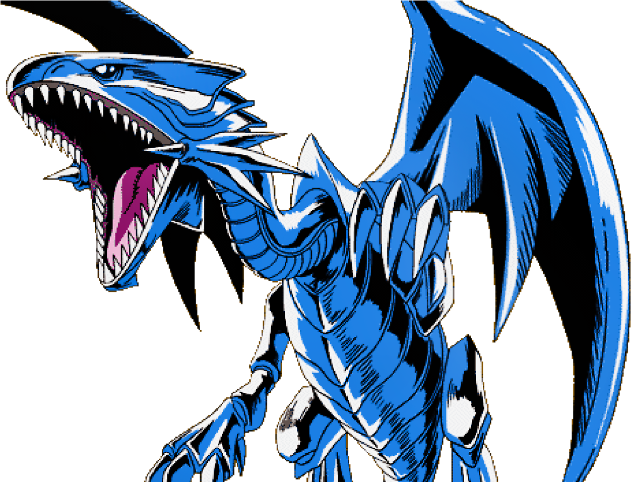 Blue-eyes White Dragon Hashtag Images On Tumblr - Yugioh Blue Eyes White Dragon (1280x955), Png Download