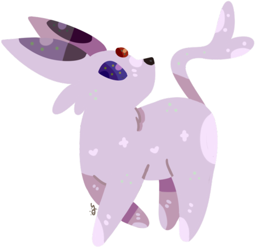 Espeon Answer - Cartoon (540x540), Png Download