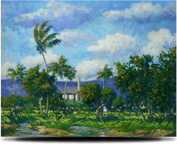 Painting Art Painter Drawing Landscape - Painting (1180x500), Png Download