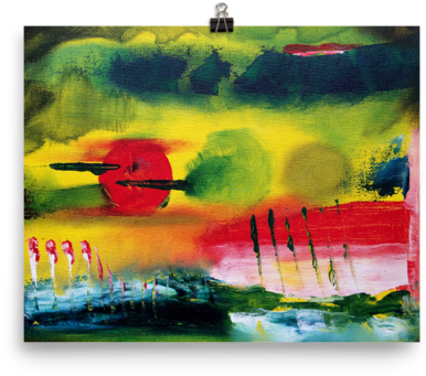 Mockup Efe5fd90 Original - Modern Art (600x600), Png Download