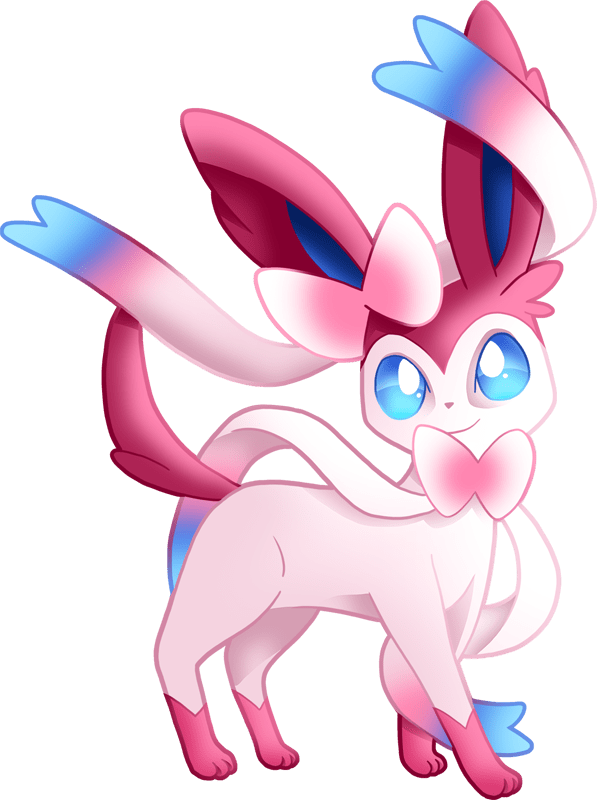 Pokemon Sylveon Png (597x800), Png Download