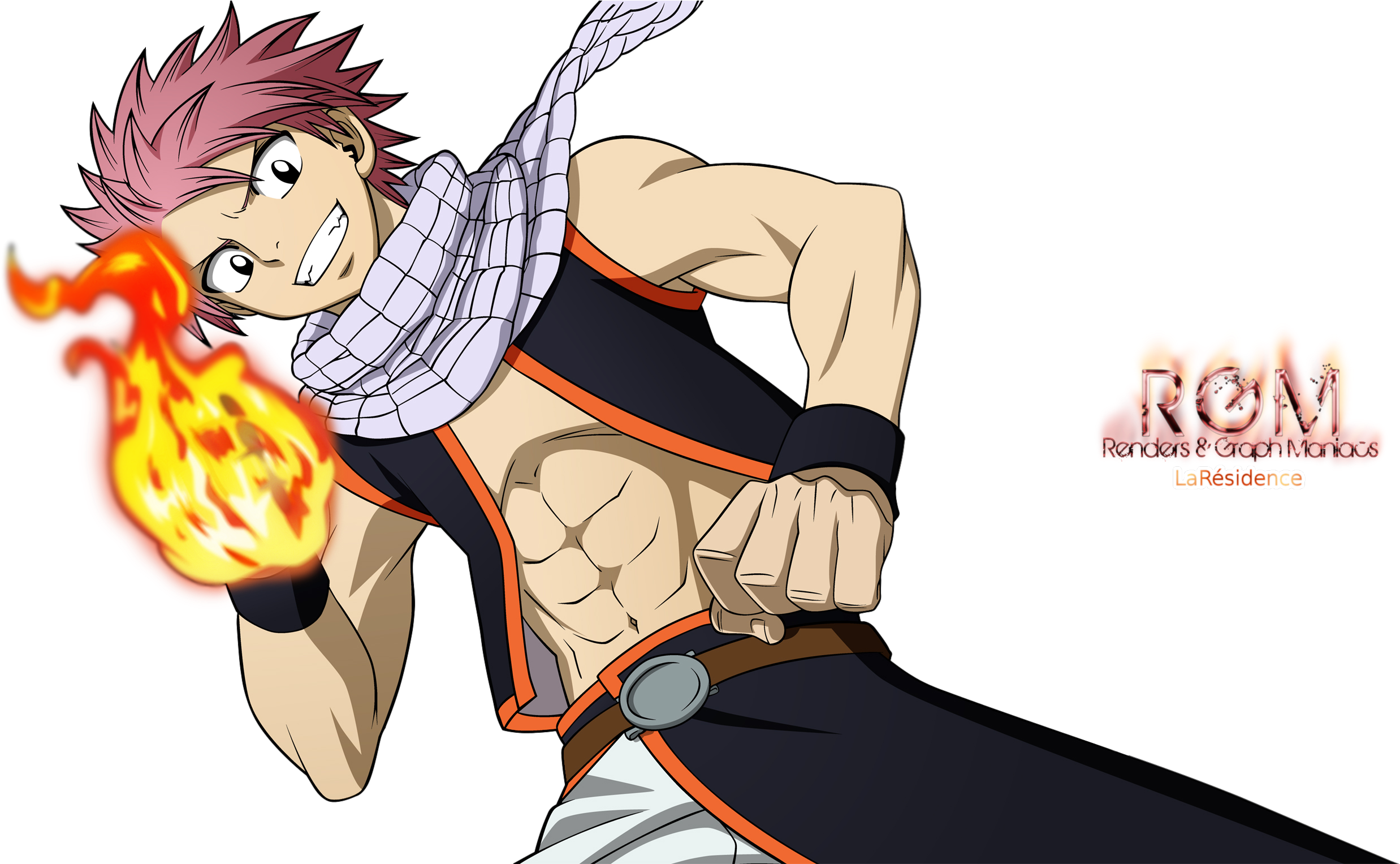 Natsu And Gray, Fariy Tail, Read Fairy Tail Manga, - Fairy Tail Natsu Transparent (2500x1526), Png Download