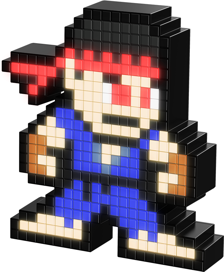 Evil Ryu - Pixel Pals Street Fighter (800x1184), Png Download