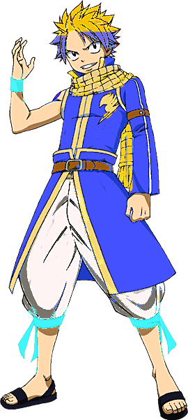 Natsu Dragneel Gmg - Dragneel Natsu Character Design (270x602), Png Download