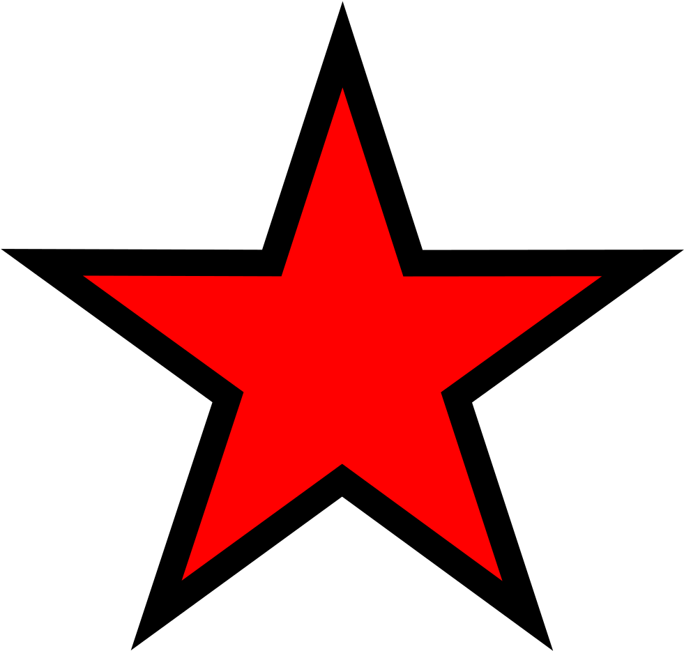 Archivo - Estrella Roja - Svg - Star Logo (1024x1024), Png Download