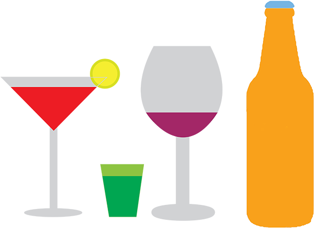 Drinking Alcohol Png Graphic Freeuse - Alcohol Png (655x458), Png Download