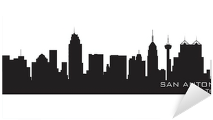 San Antonio, Texas Skyline - San Antonio City Skyline (400x400), Png Download