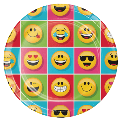 Ditsy Floral - Emoji Party (400x400), Png Download
