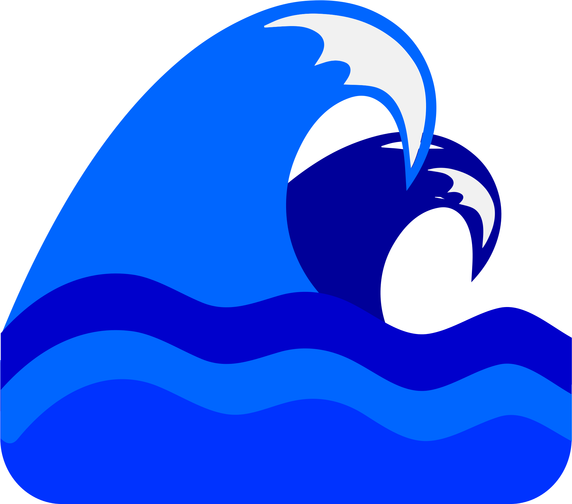 Open - Onda Marina Png (2000x2000), Png Download