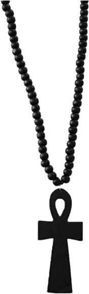 Wooden Ankh Necklace - Necklace (600x600), Png Download