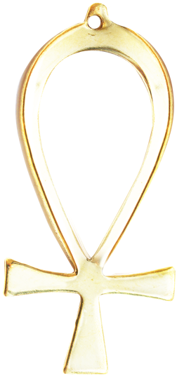 Magickal Charm - Ankh (356x659), Png Download