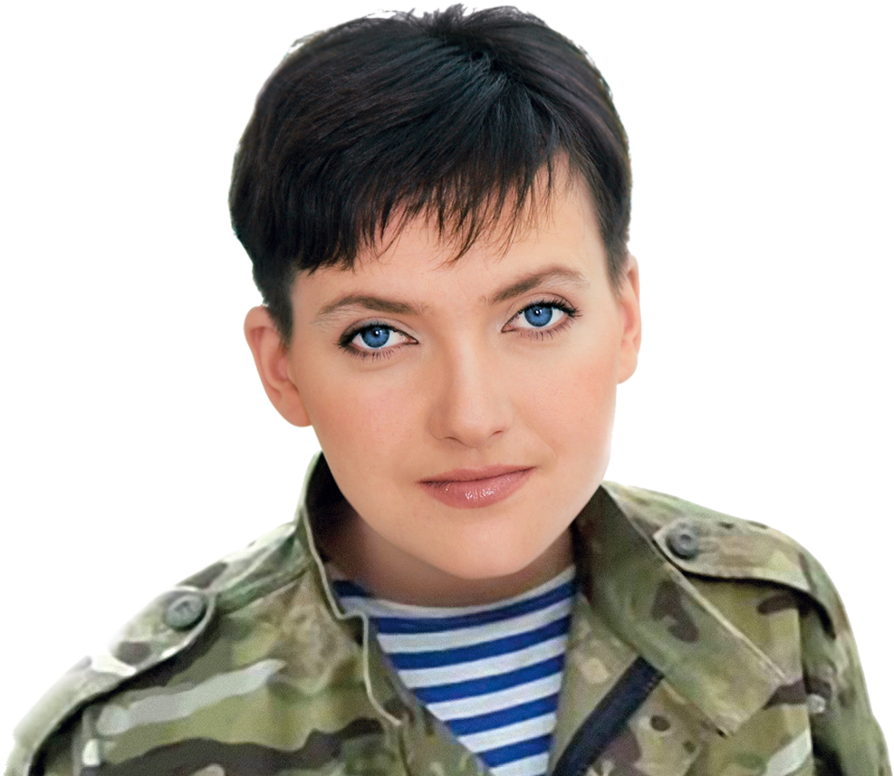 Russia 'to Release' Ukrainian Pilot Nadia Savchenko - Nadiia Savchenko (1042x864), Png Download