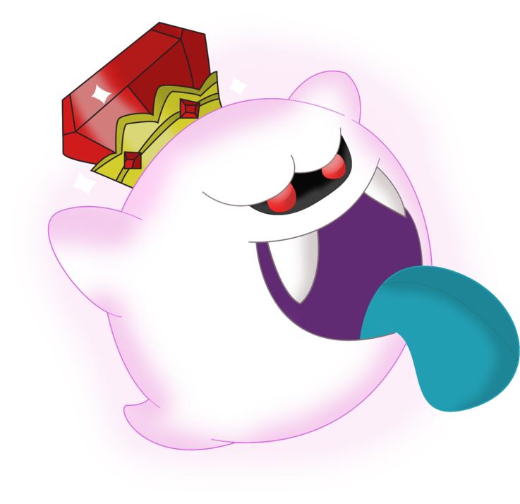 King Boo Para Colorear King Boo By Shadowfawful Devia - Boos (900x859), Png Download