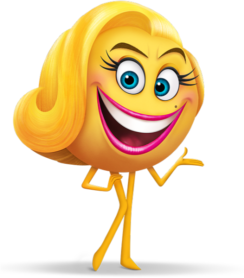 2 - Sonrisa De La Pelicula Emoji (487x750), Png Download