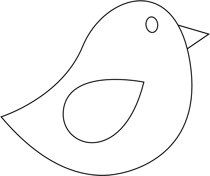 Clipartist Net Clip Art Colorful Animal Bird - Bird Icon White Png (444x444), Png Download