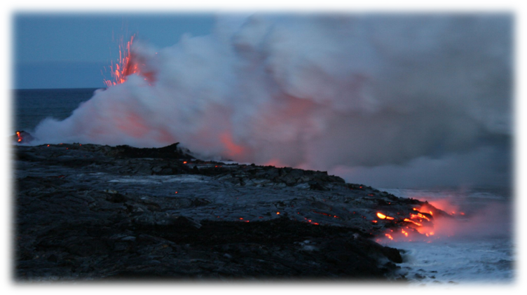 The Entire Belt Is Under Constant Tension - Volcano (752x421), Png Download